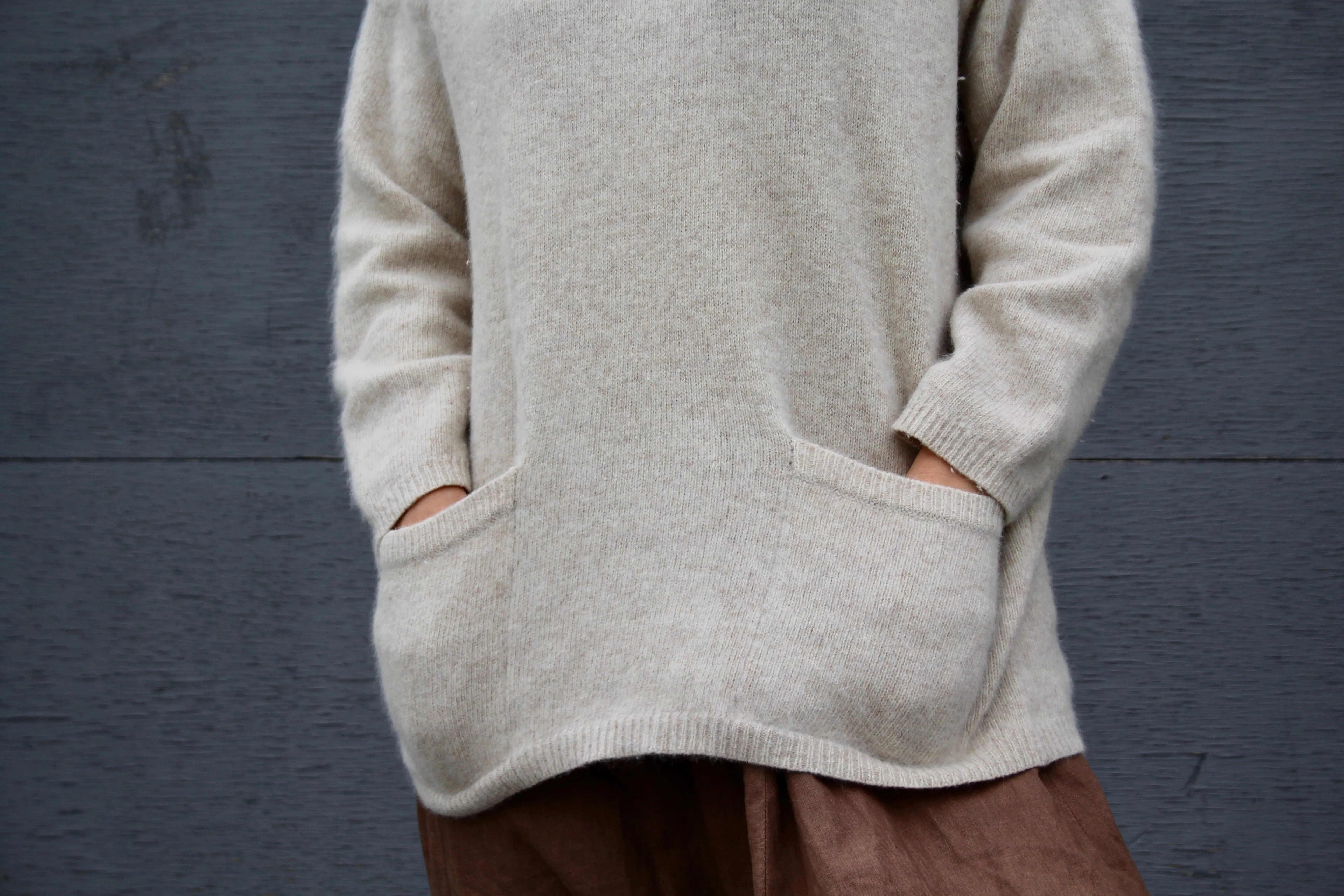 60s Lambswool & Angora Cozy Sweater M/L