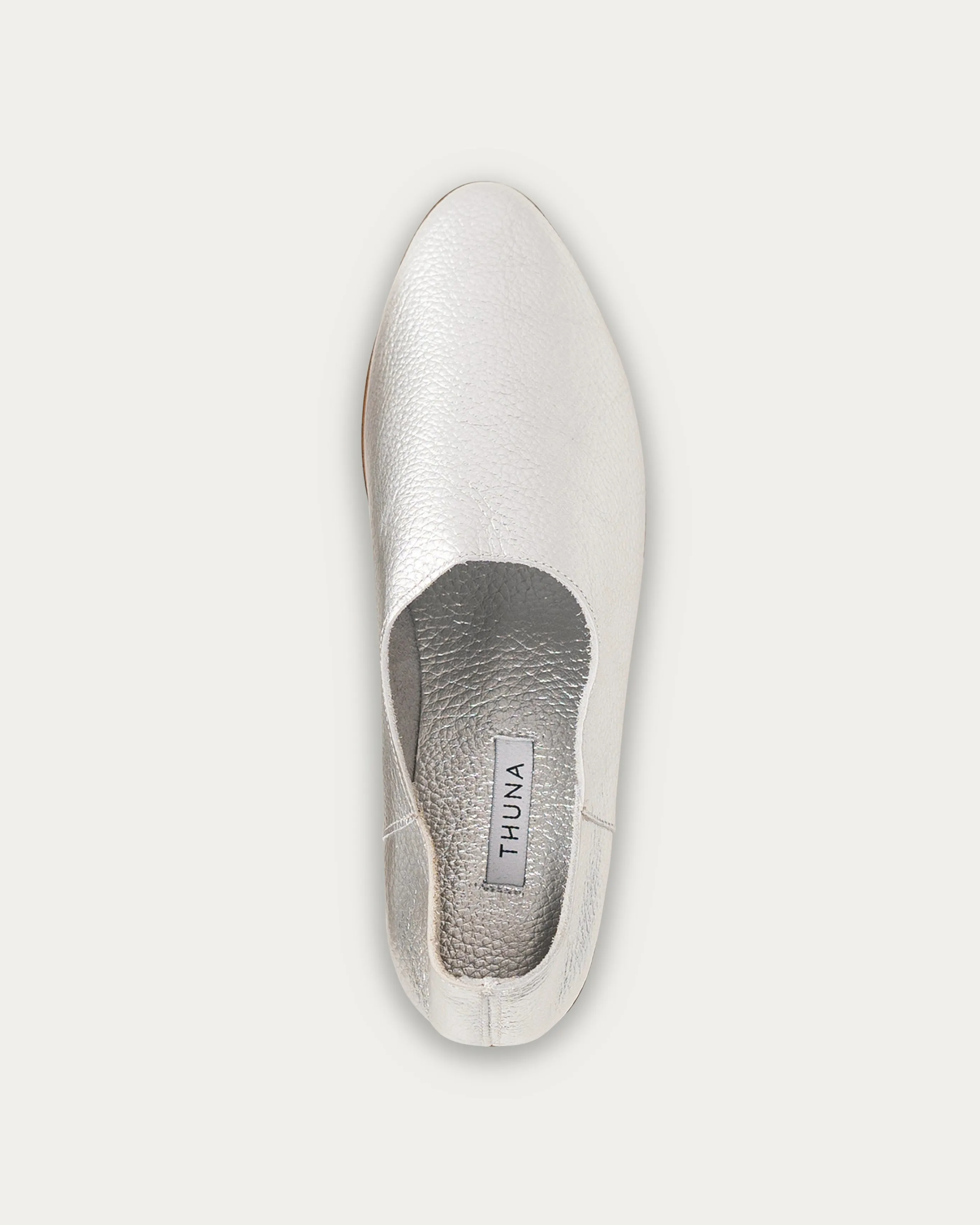 Adeela silver loafer