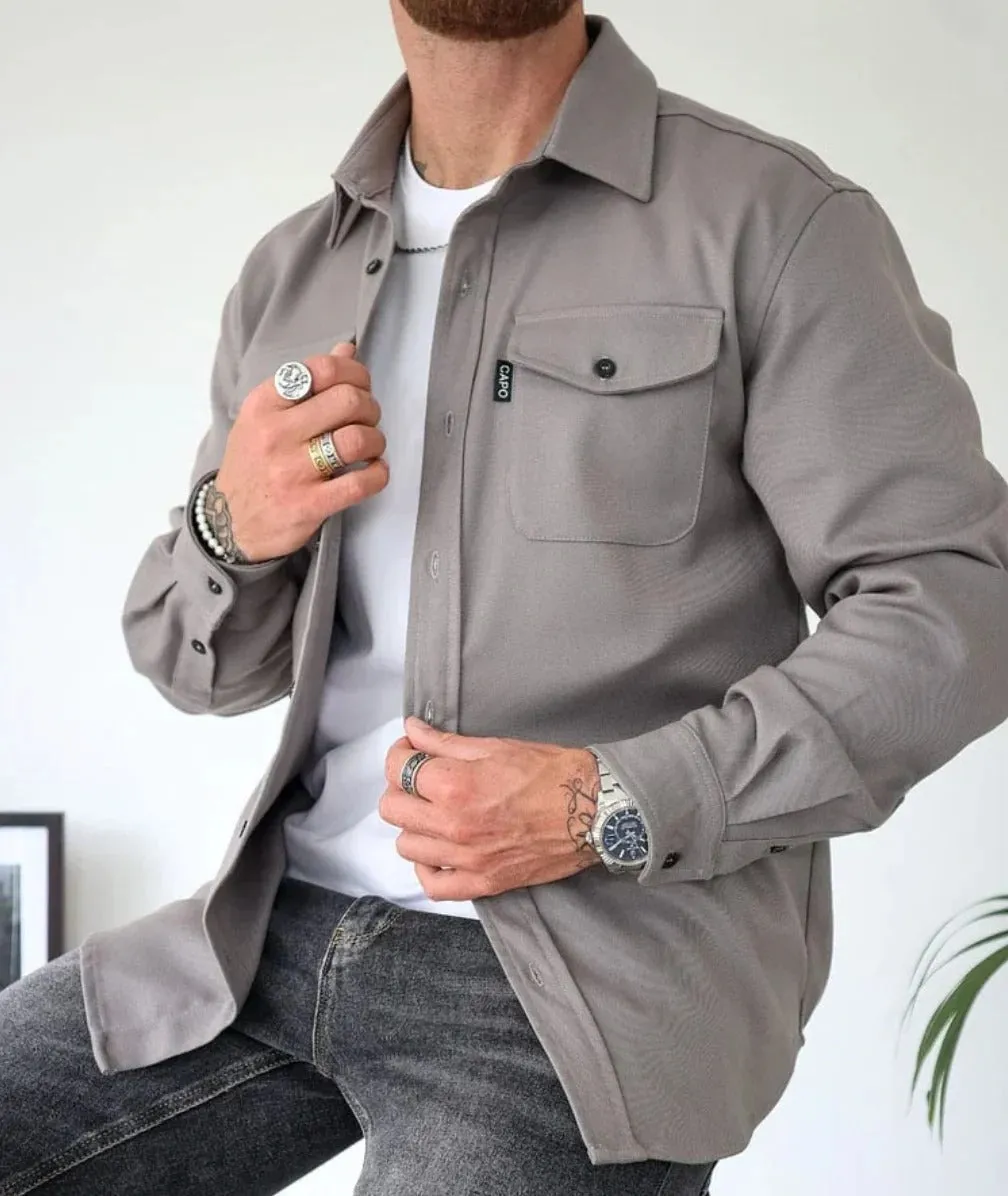 Alfons™ | Cozy Shirt Jacket