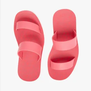 ARA Ladies Recycled Rubber Mule Sandals Pink