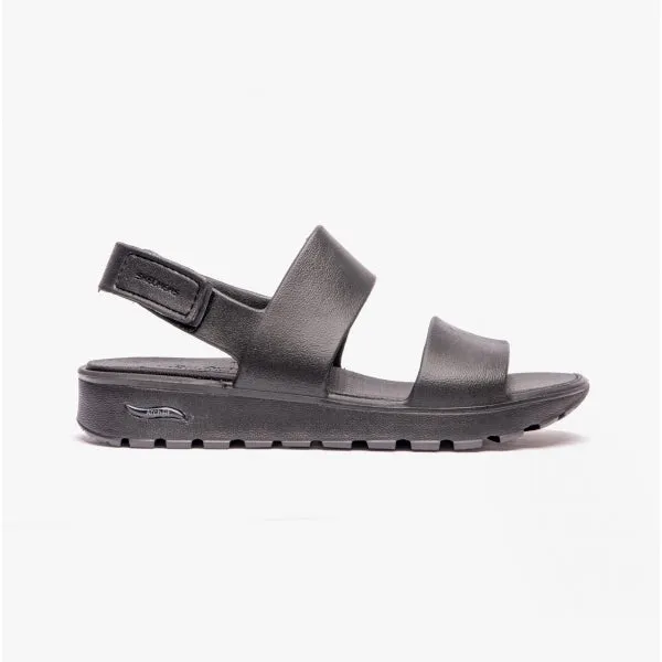 ARCH FIT FOOTSTEPS - DAY DREAM Ladies Vegan Sandals Black