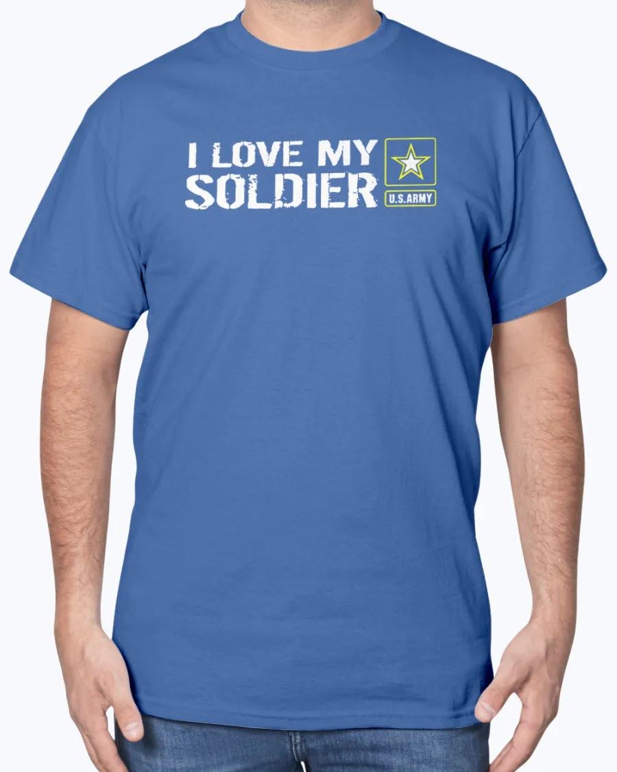 Army Mom I Love T-shirts