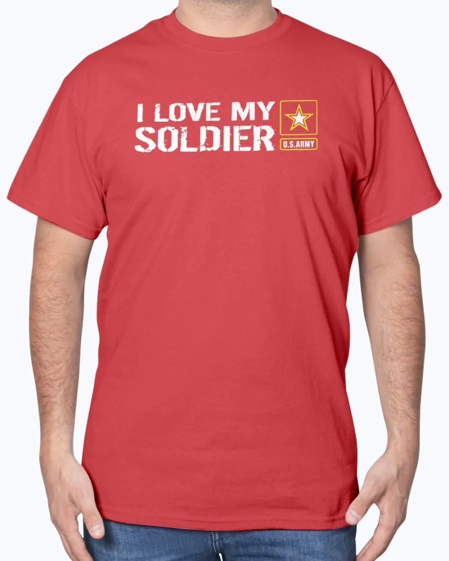 Army Mom I Love T-shirts
