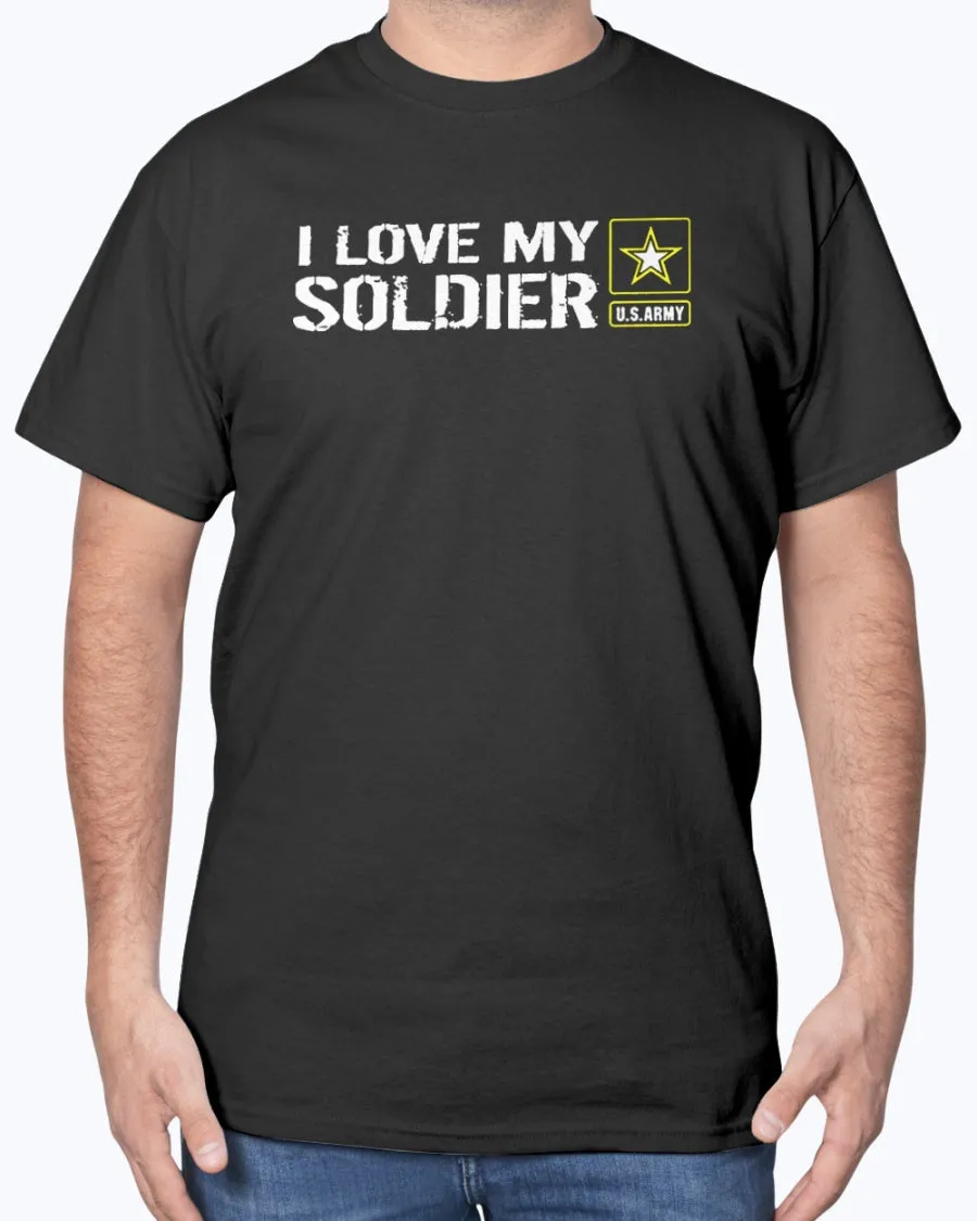 Army Mom I Love T-shirts