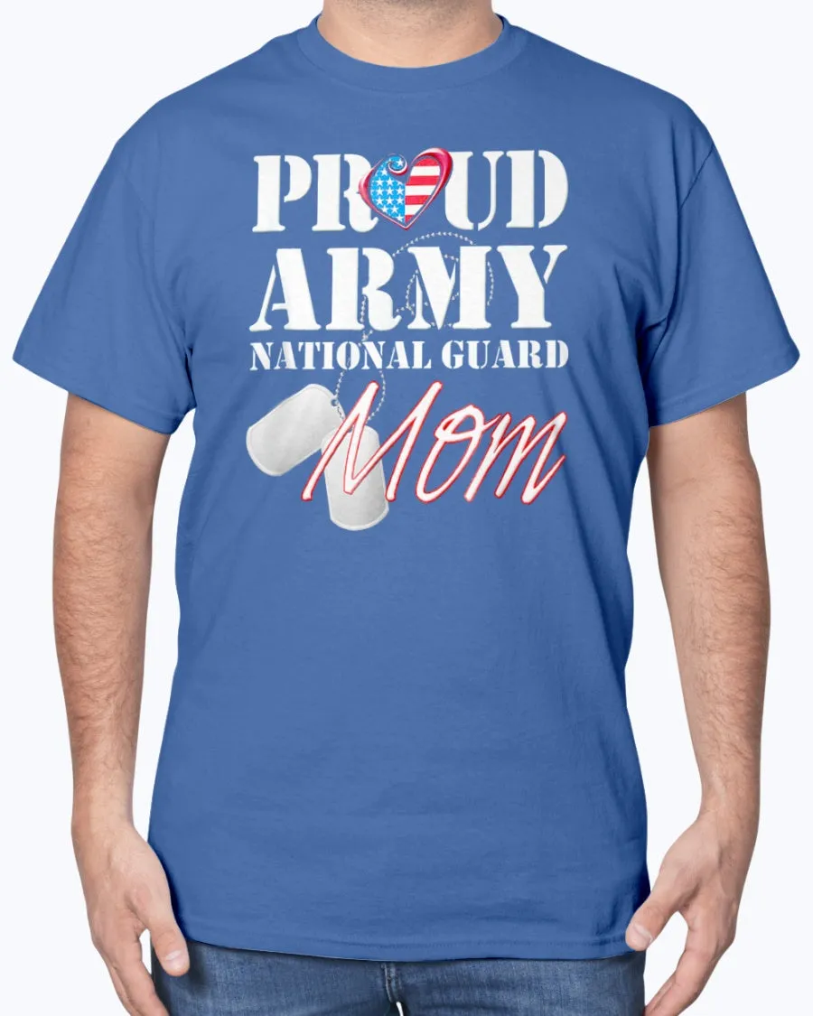 Army National Guard Mom Patriot T-shirts