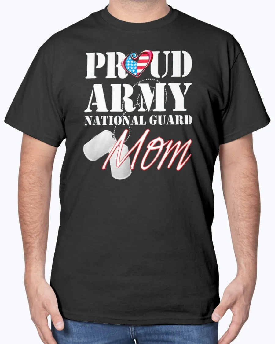 Army National Guard Mom Patriot T-shirts