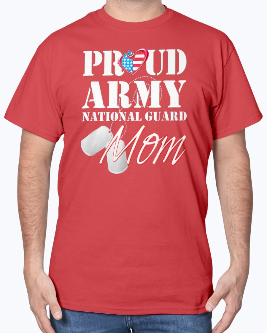 Army National Guard Mom Patriot T-shirts