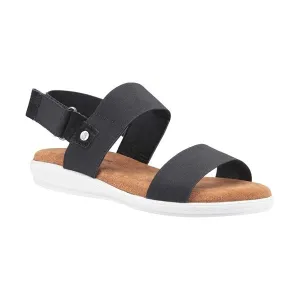 ASHLEY Ladies Suede Sandals Black