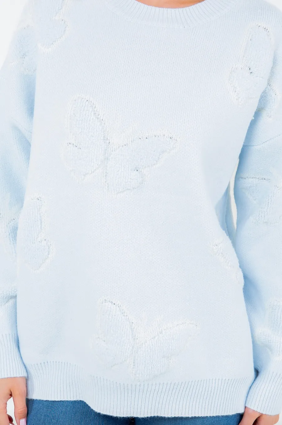 avery butterfly sweater