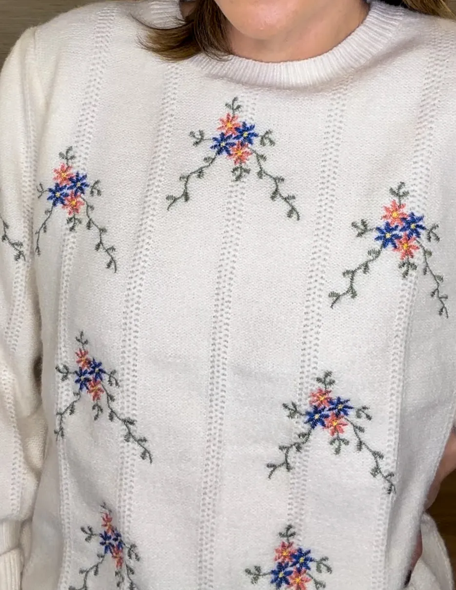 Blooming Cozy Sweater