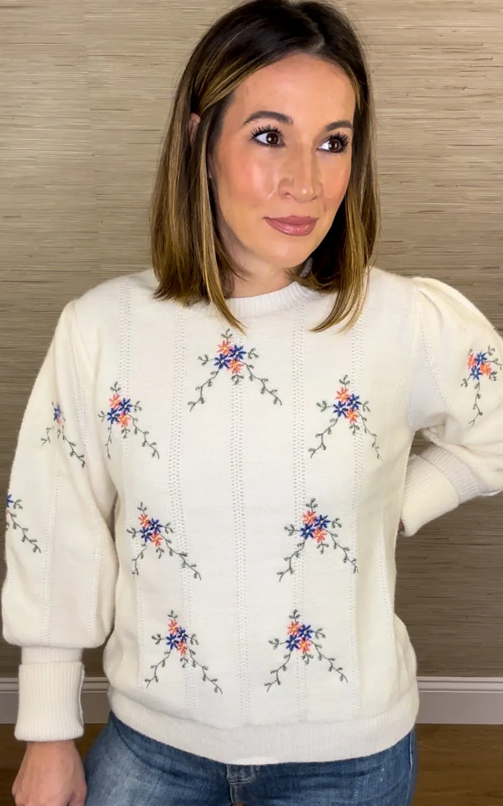 Blooming Cozy Sweater