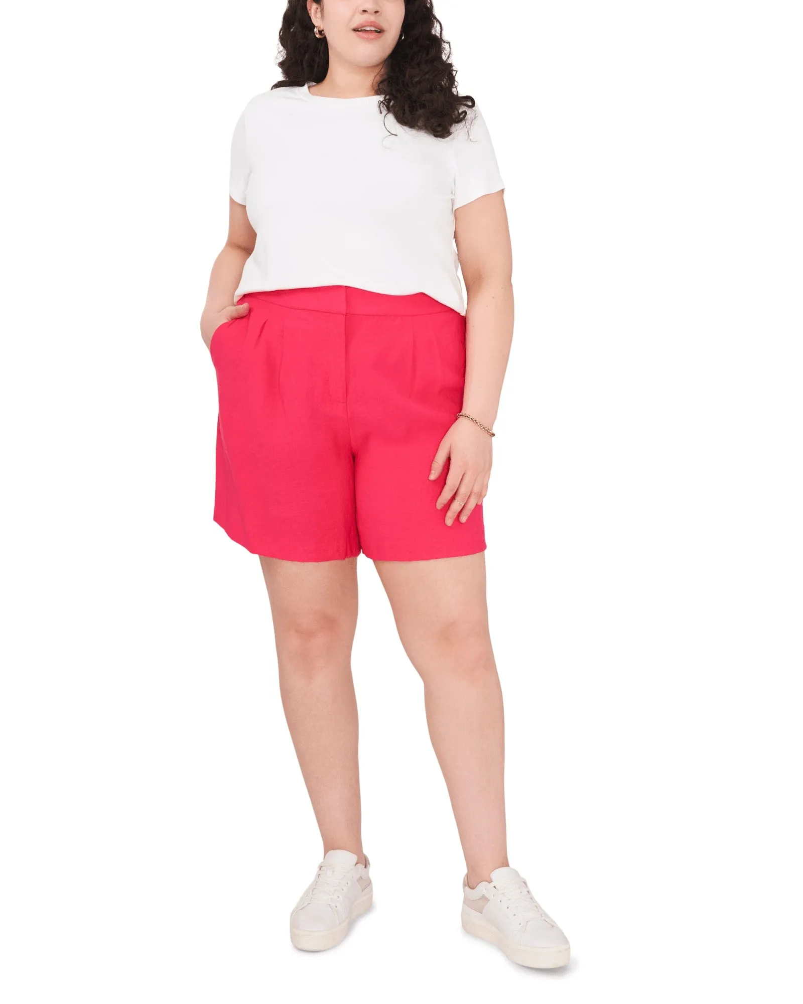 Brylie Rumple Twill Short | GERANIUM