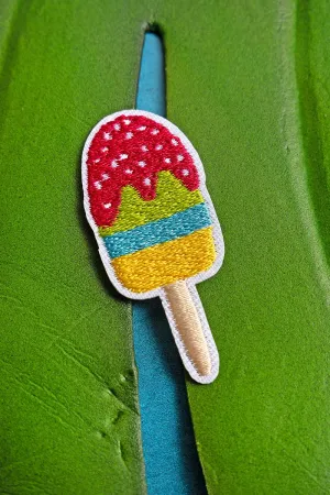 Colorful Popsicle Embroidered Patch