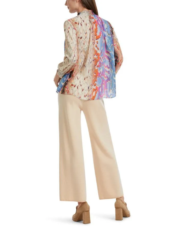 Colorful Print Blouse