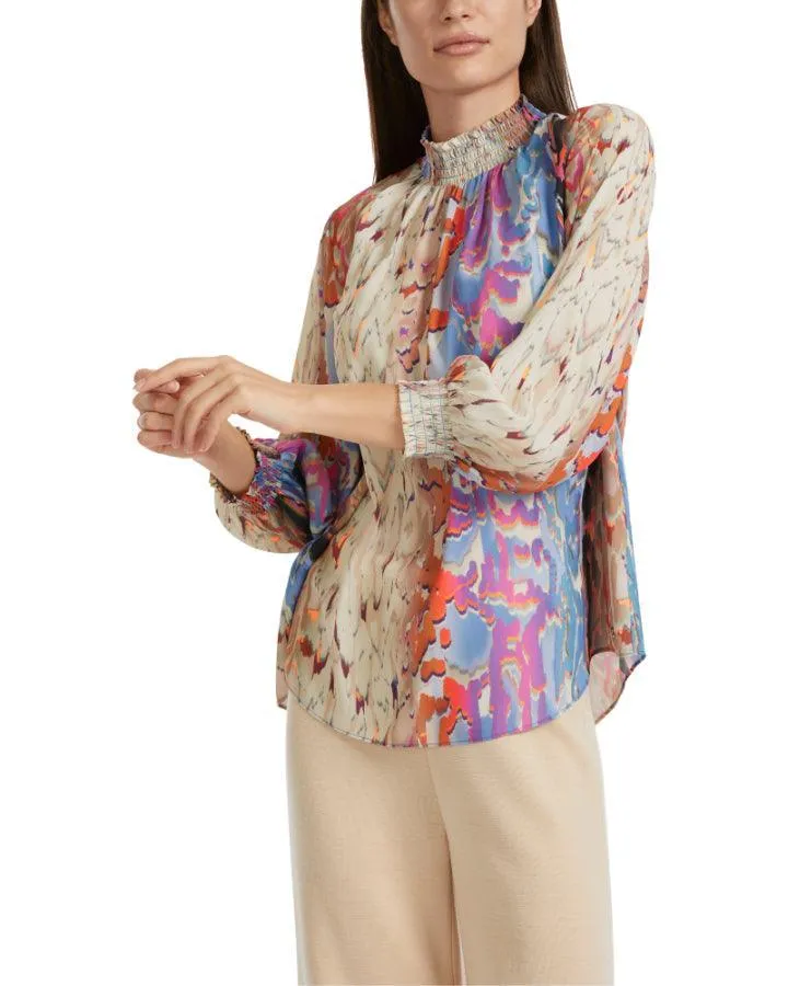 Colorful Print Blouse