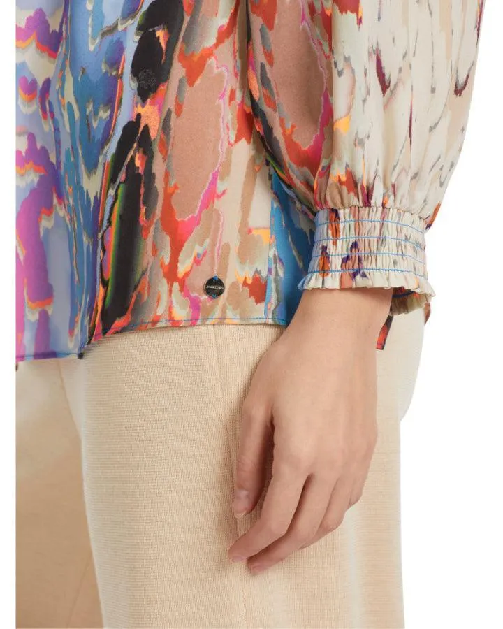 Colorful Print Blouse
