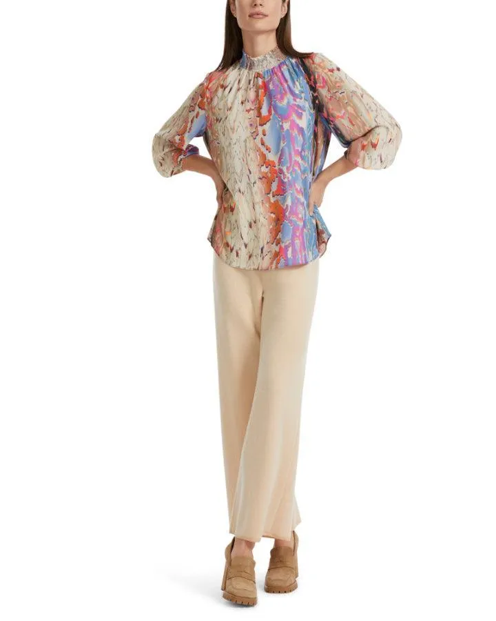 Colorful Print Blouse