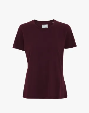 COLORFUL STANDARD | Women Organic T-shirt | Oxblood Red