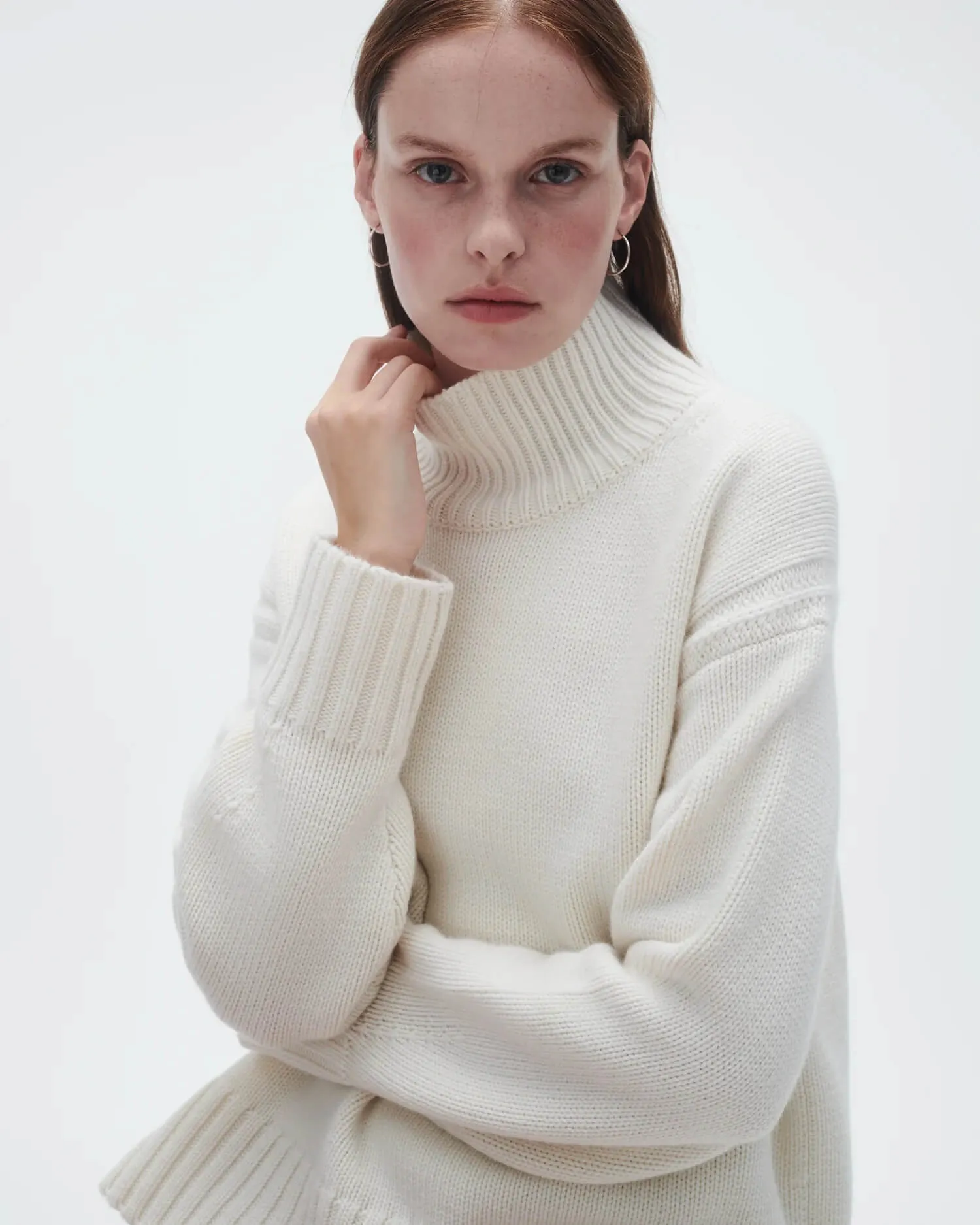 Cozy Turtleneck in Cream