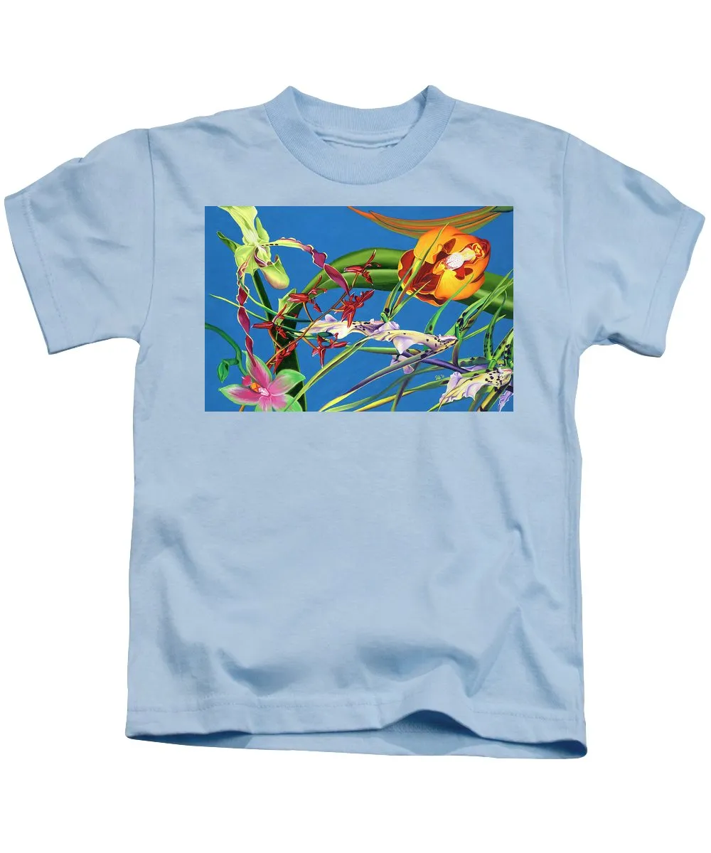 Enter the Orchids  - Kids T-Shirt
