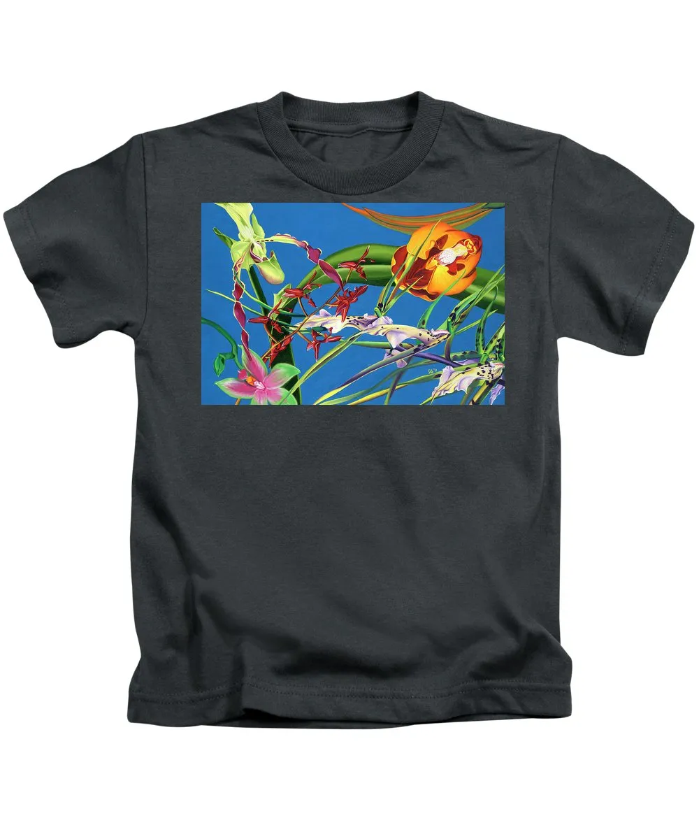 Enter the Orchids  - Kids T-Shirt