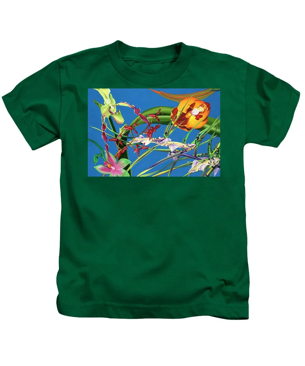 Enter the Orchids  - Kids T-Shirt