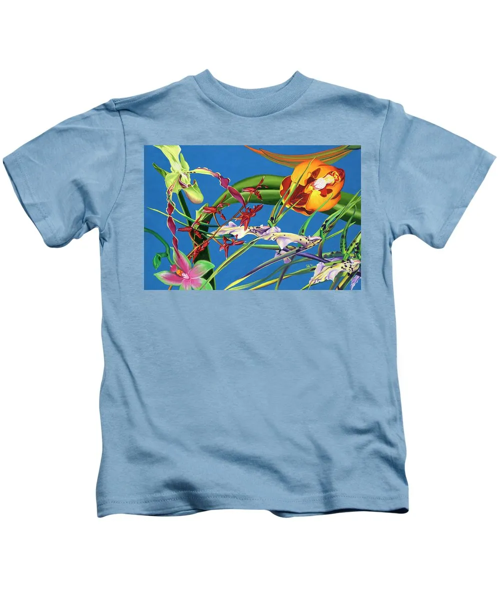 Enter the Orchids  - Kids T-Shirt
