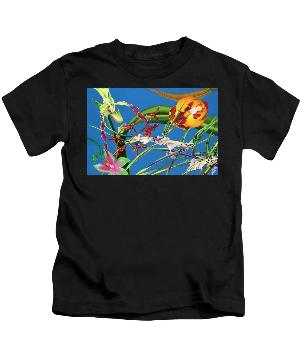Enter the Orchids  - Kids T-Shirt
