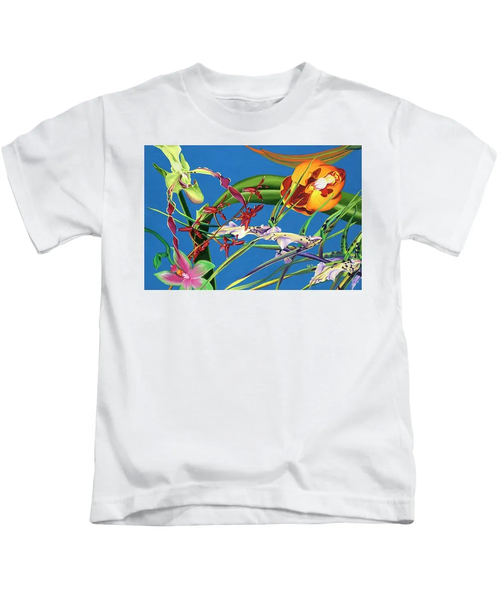 Enter the Orchids  - Kids T-Shirt
