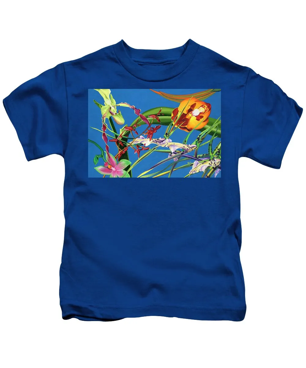 Enter the Orchids  - Kids T-Shirt