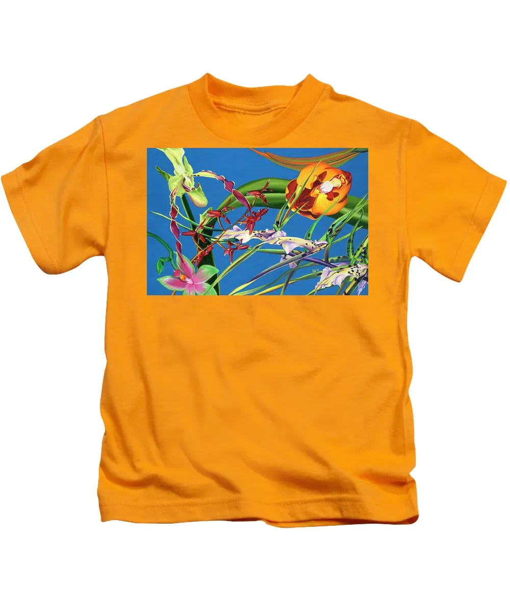 Enter the Orchids  - Kids T-Shirt