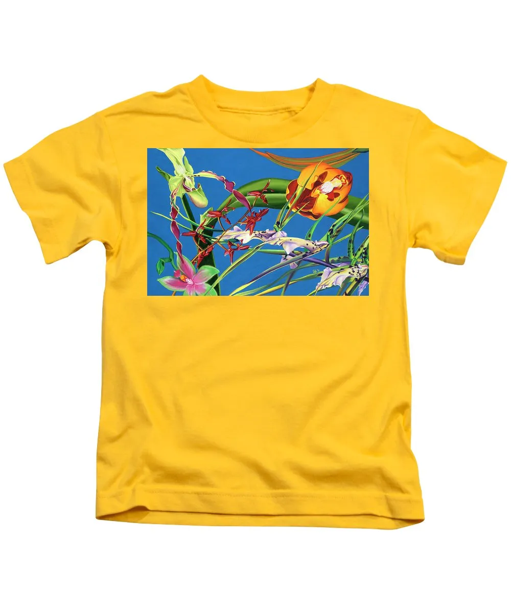 Enter the Orchids  - Kids T-Shirt