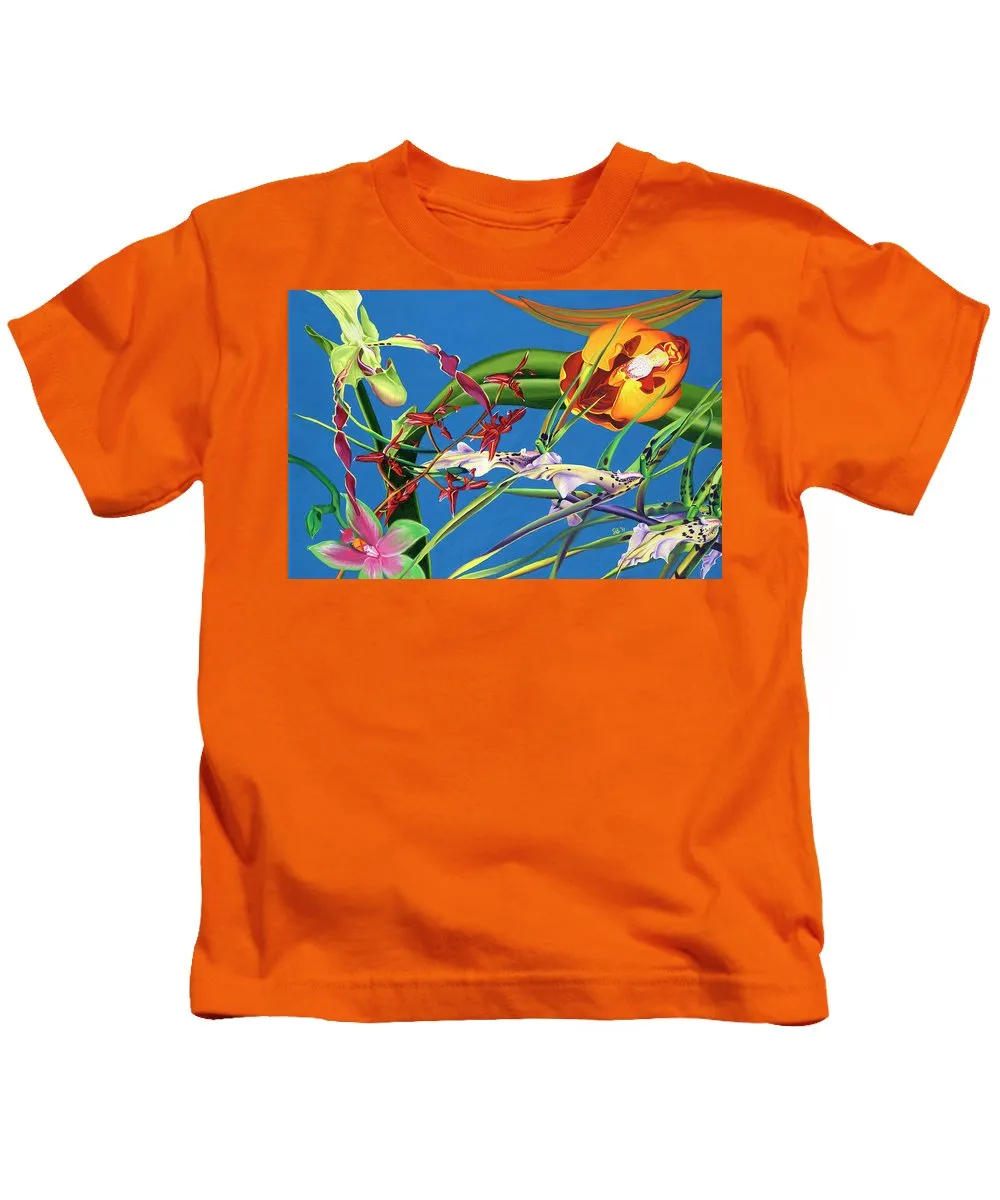 Enter the Orchids  - Kids T-Shirt