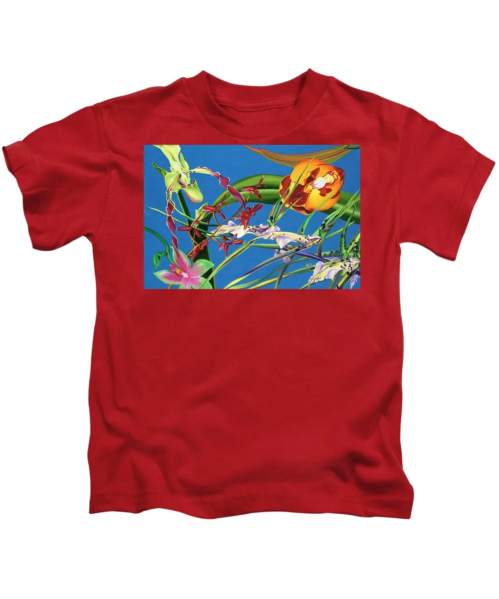 Enter the Orchids  - Kids T-Shirt