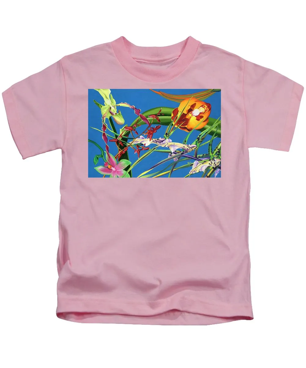 Enter the Orchids  - Kids T-Shirt