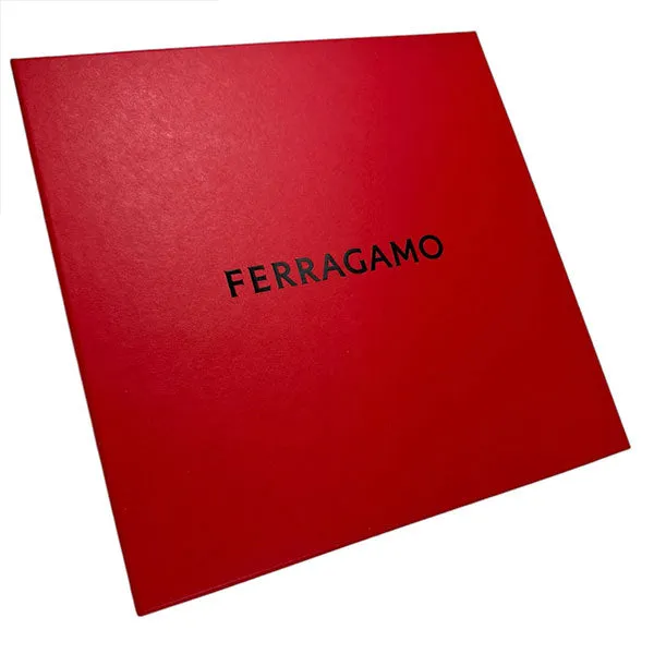 Ferragamo Scarf Blue Fish Design - Twill Silk Foulard SALE