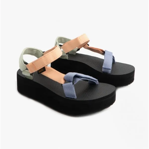 FLATFORM UNIVERSAL Ladies Sandals Sherbert Multi