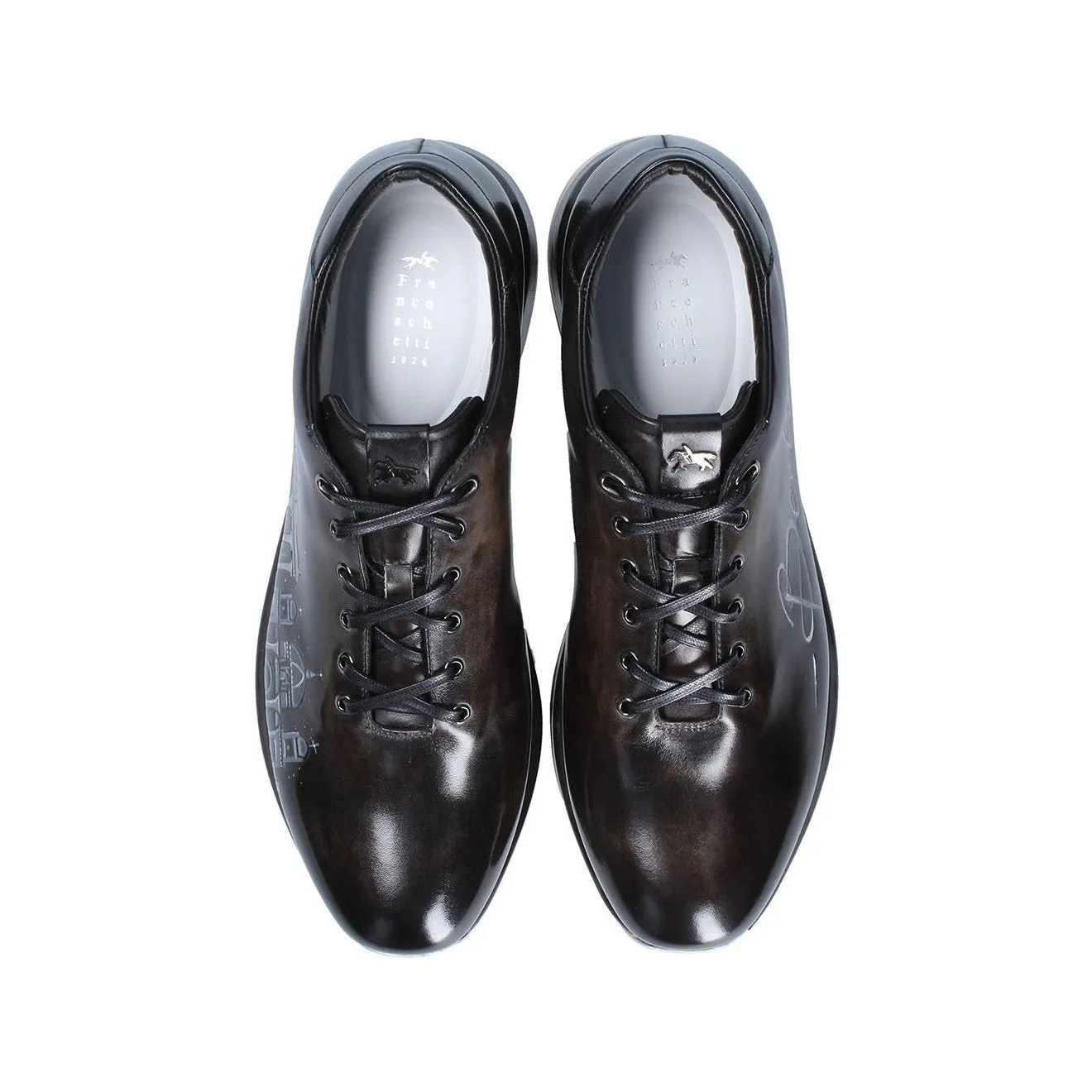 Franceschetti Berlin Men's Shoes Calf-Skin Leather Casual Sneakers (FCCT1078)