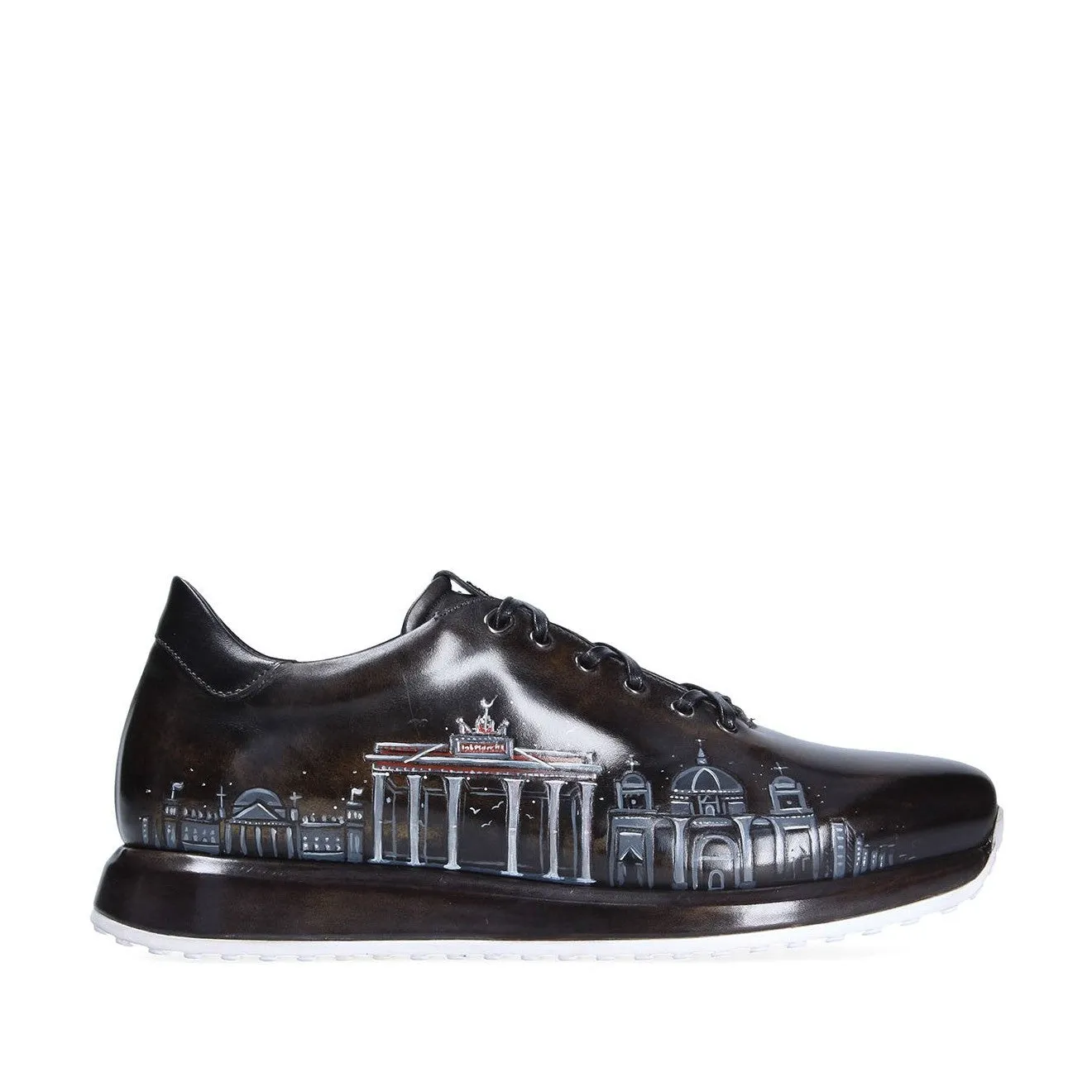 Franceschetti Berlin Men's Shoes Calf-Skin Leather Casual Sneakers (FCCT1078)