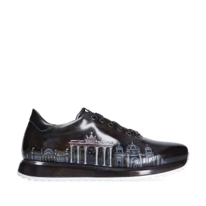 Franceschetti Berlin Men's Shoes Calf-Skin Leather Casual Sneakers (FCCT1078)