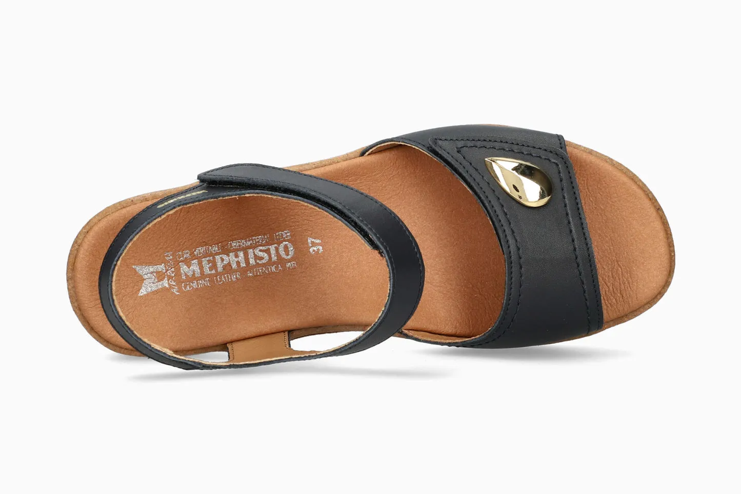 Franka Lightweight Walking Clog Sandal in Navy
