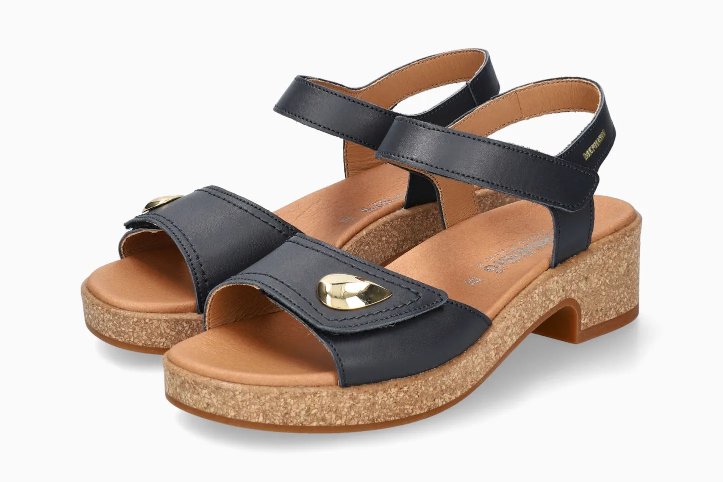 Franka Lightweight Walking Clog Sandal in Navy