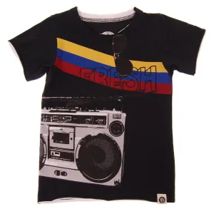 Fresh Boombox T-Shirt by: Mini Shatsu