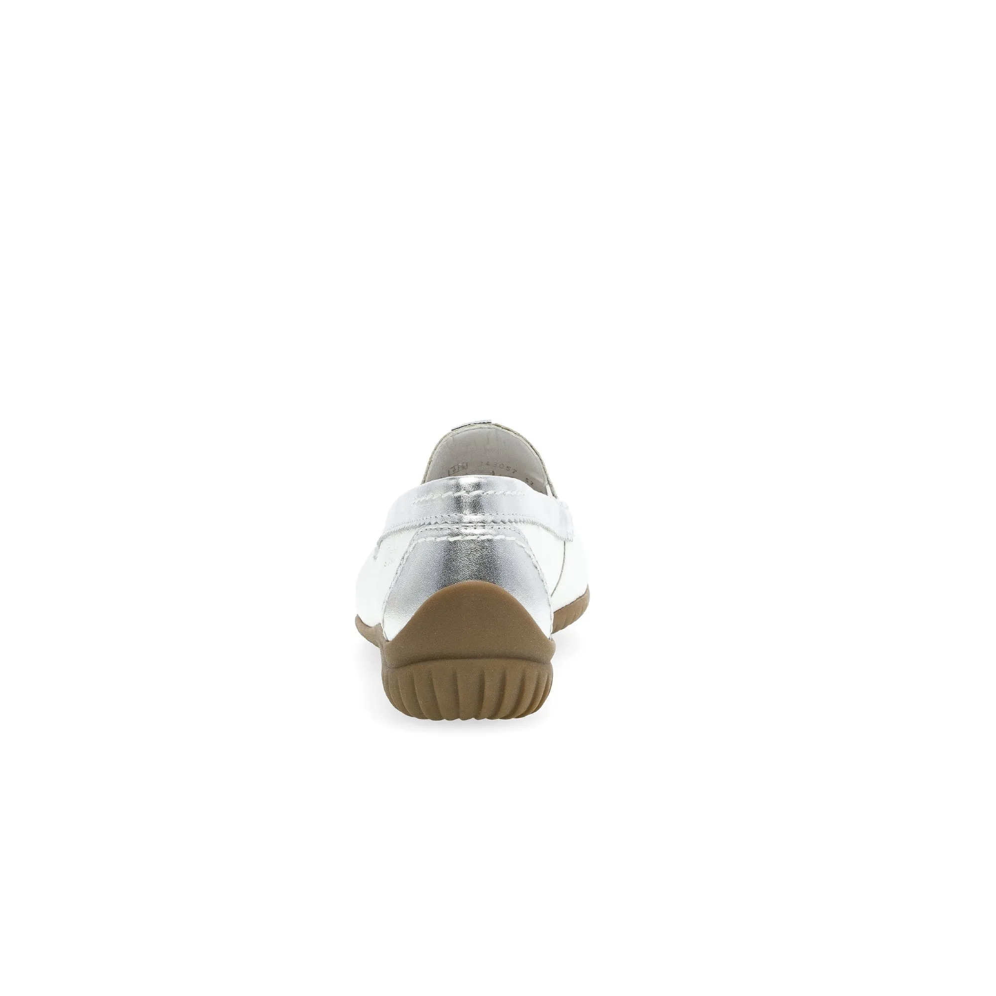 Gabor 46.090.50 California Ladies White Leather Slip On Shoes