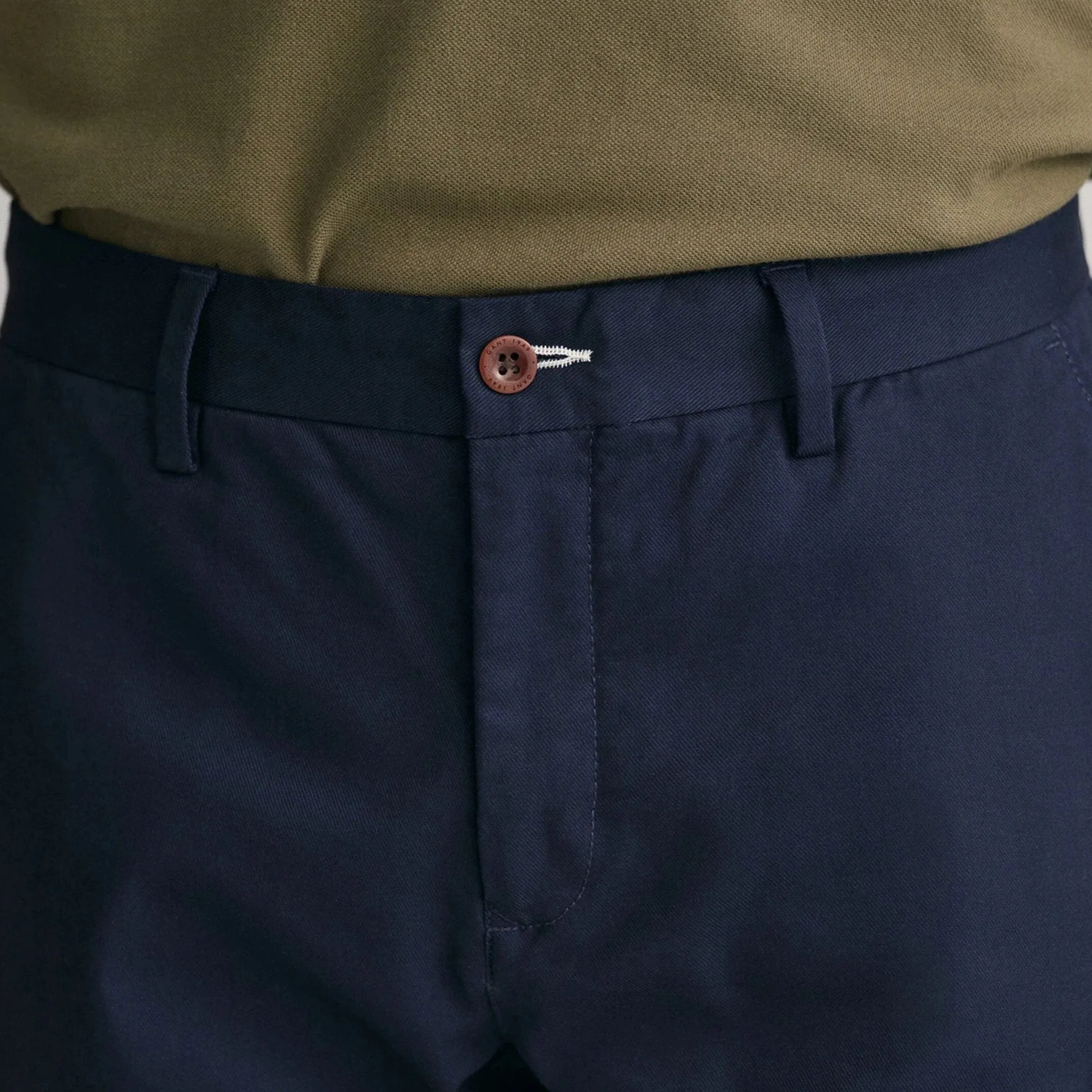 GANT Slim Fit Tech Prep™ Chinos in Marine Navy