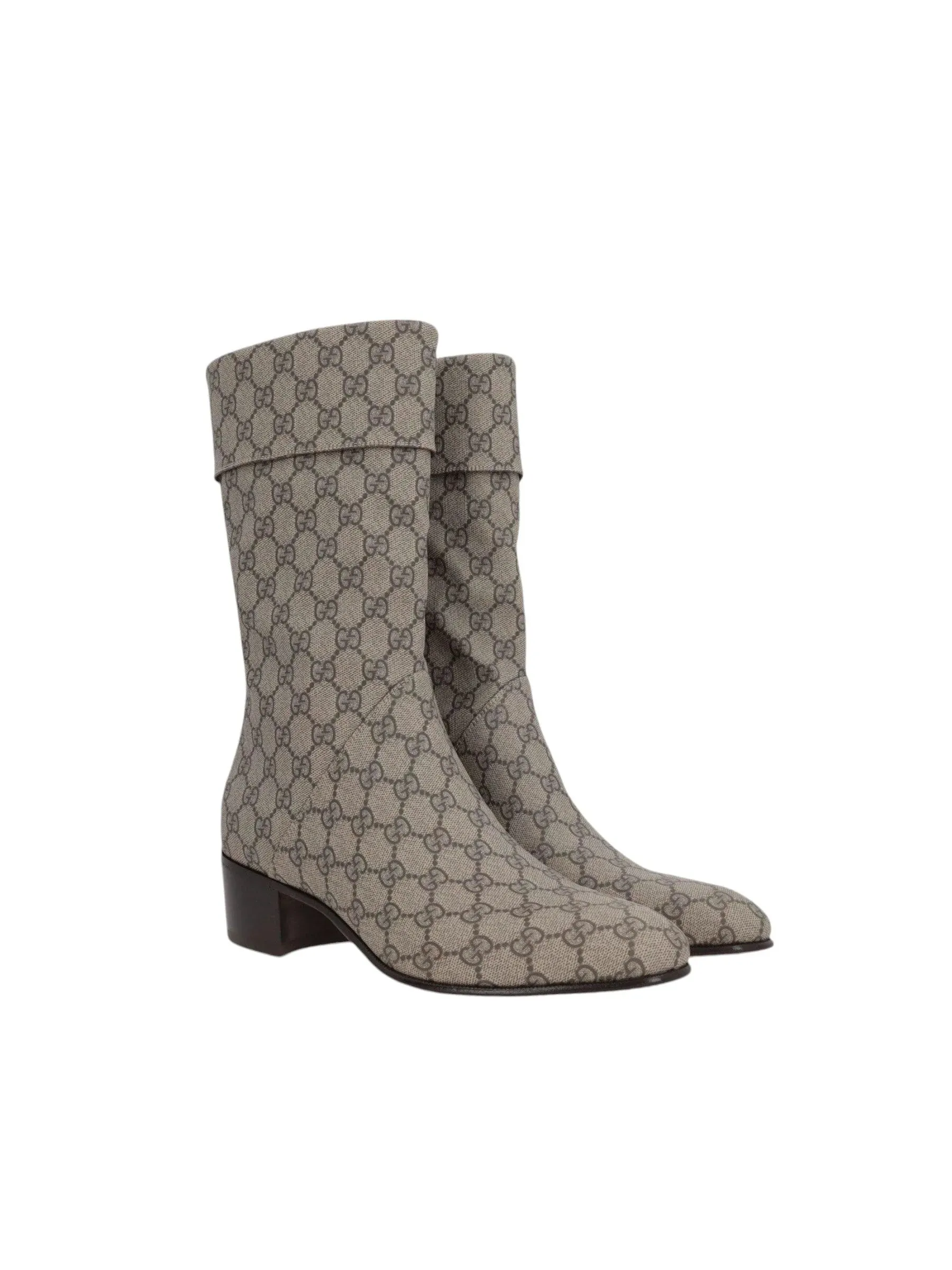 GG Supreme Canvas Ankle Boots