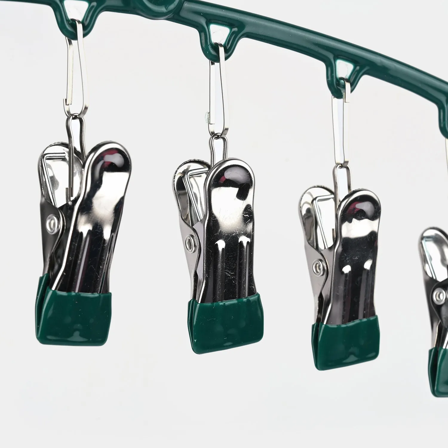Hanger Metal With 10 Clips