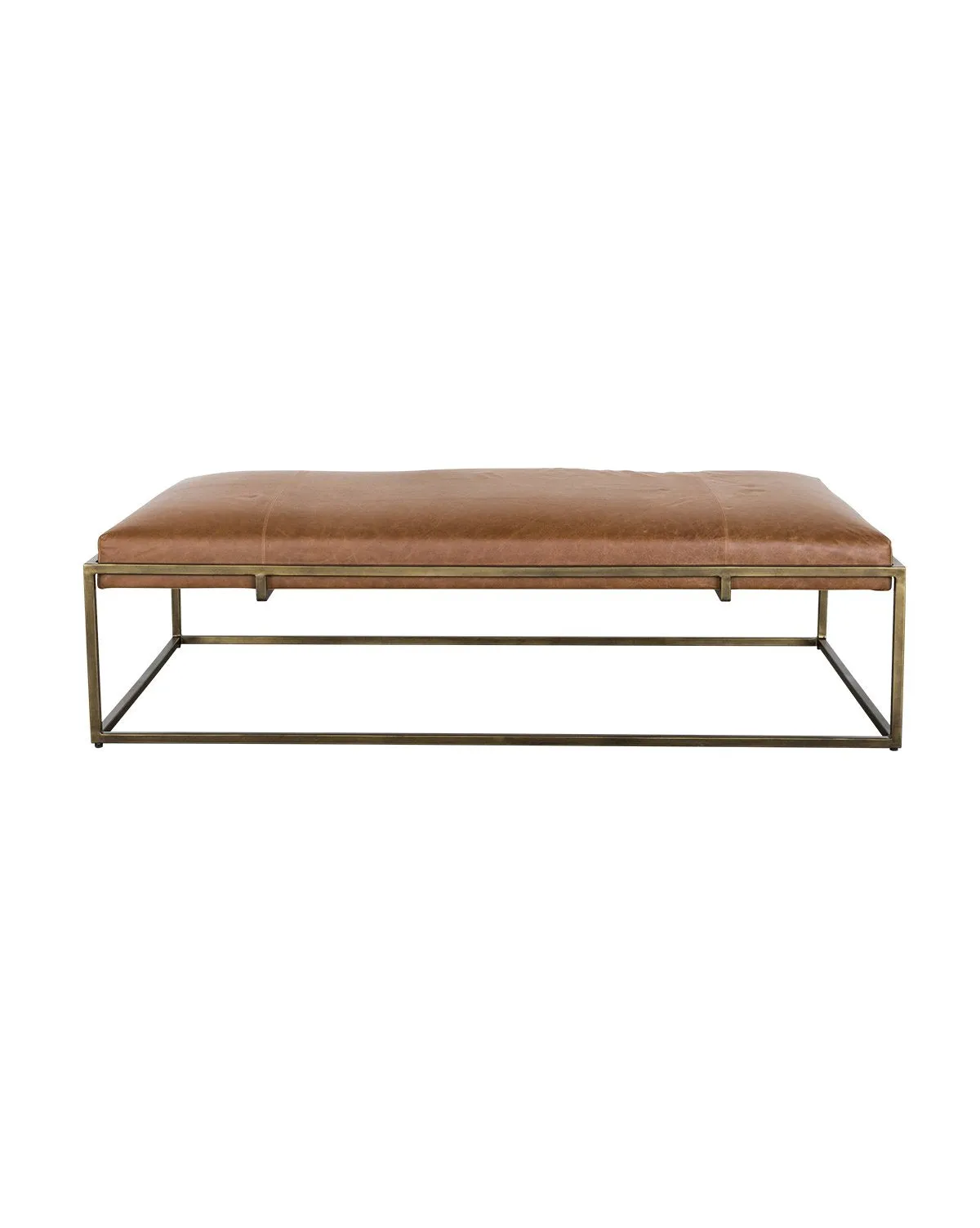 Harlow Leather Bench