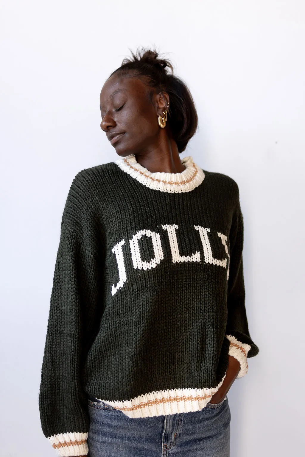 jolly knit sweater