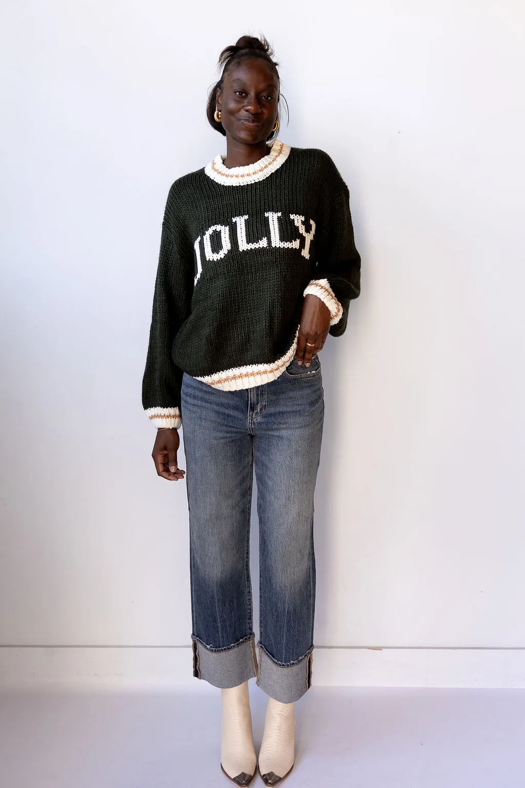 jolly knit sweater